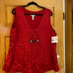 Sag Harbor Sleeveless Top - XL